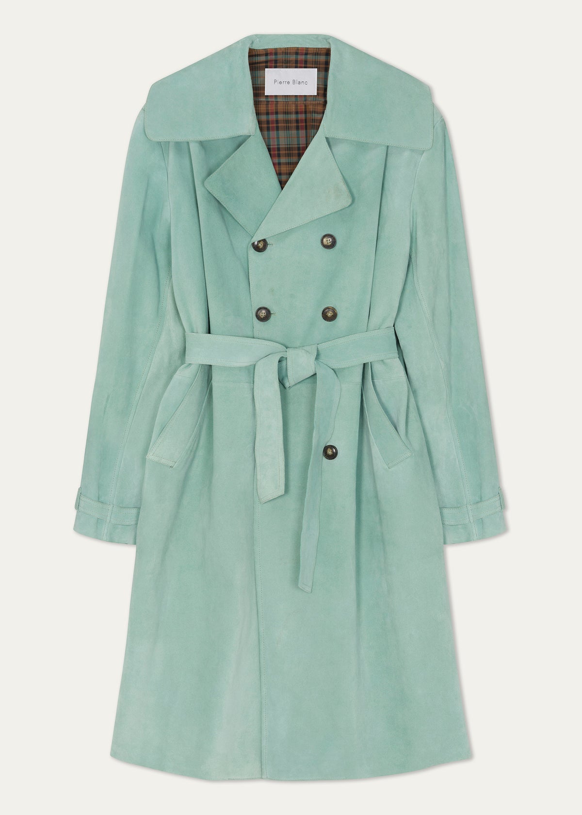 Pierre Blanc Signature Trench (suede)