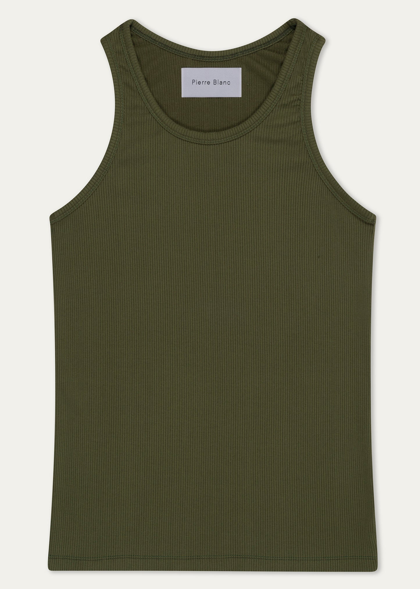 Rib Tank top (Olive)