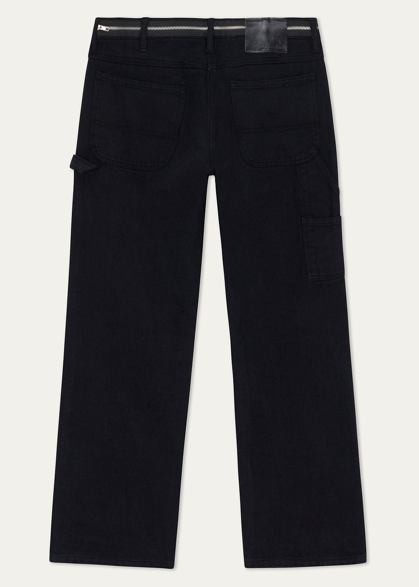 Denim Utility Trouser (Noir)