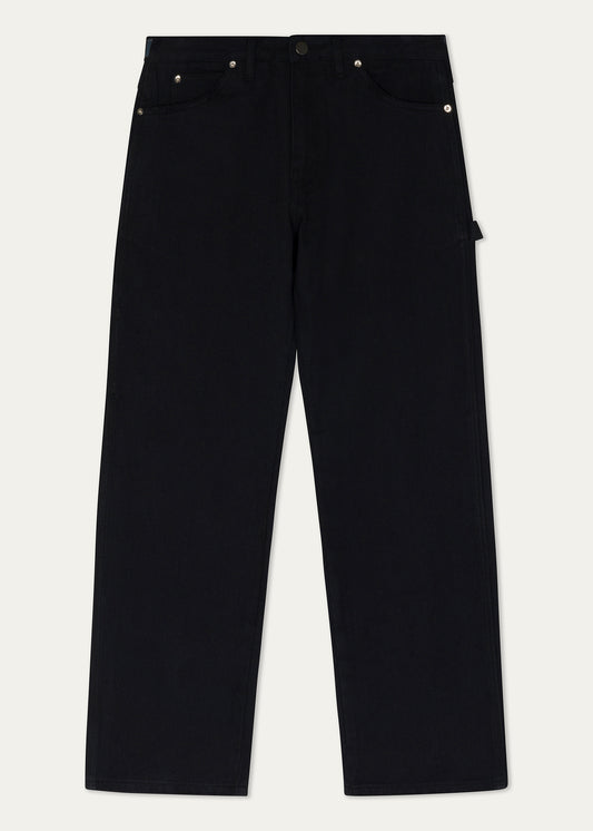 Denim Utility Trouser (Noir)
