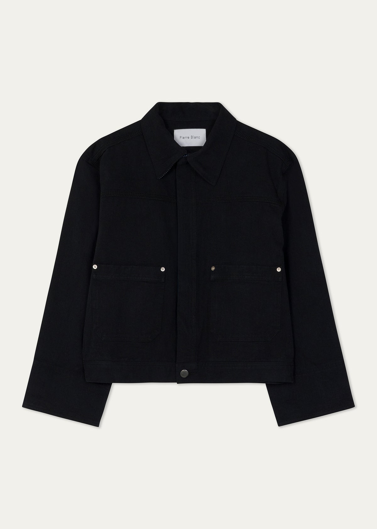 Denim Utility Jacket (Noir)