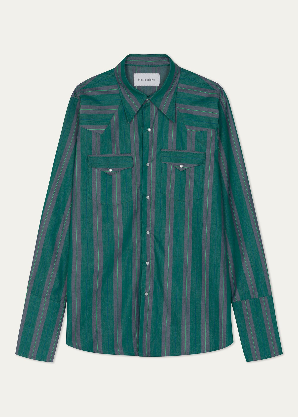 Western style button-up shirt