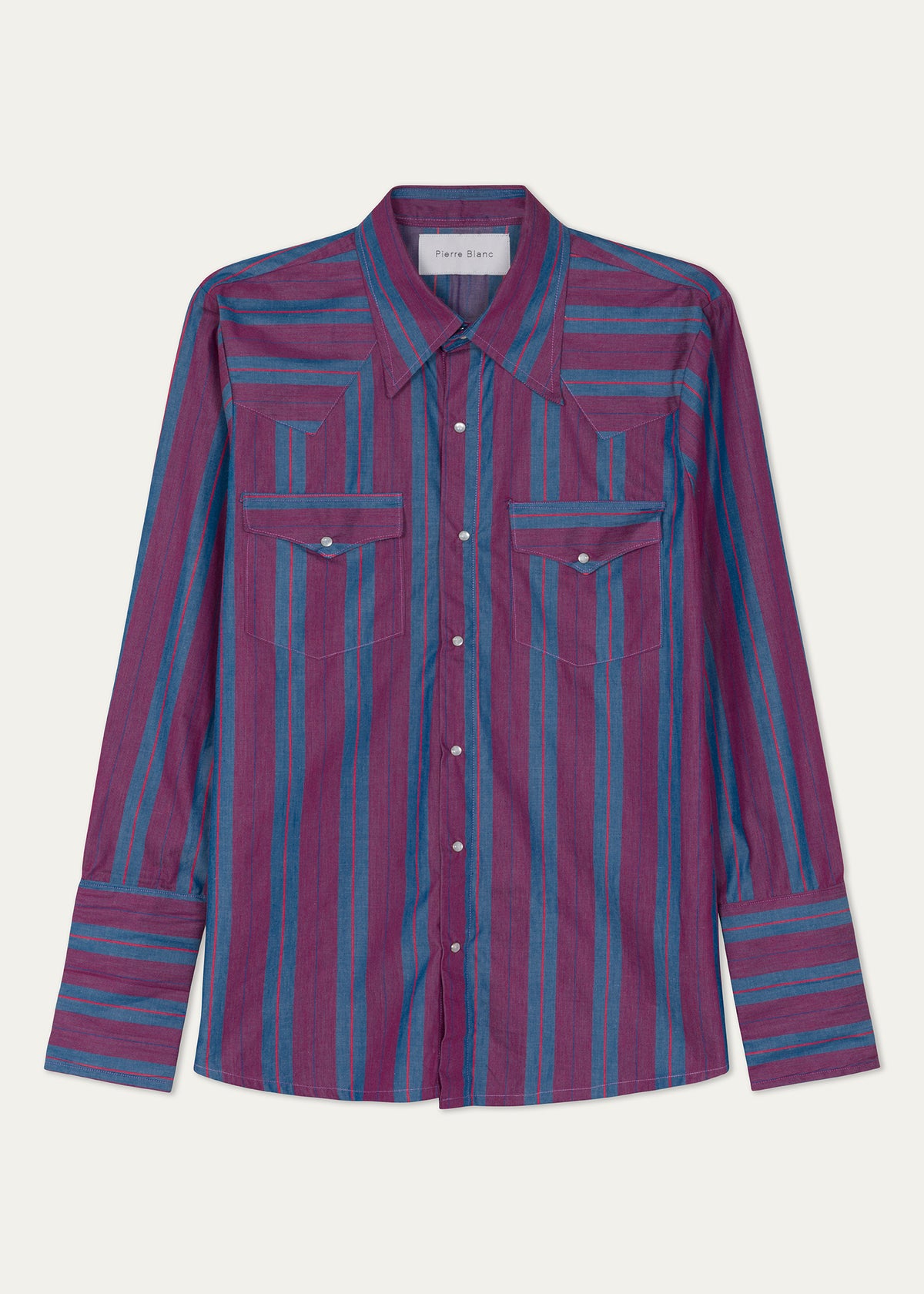 Western style button-up shirt