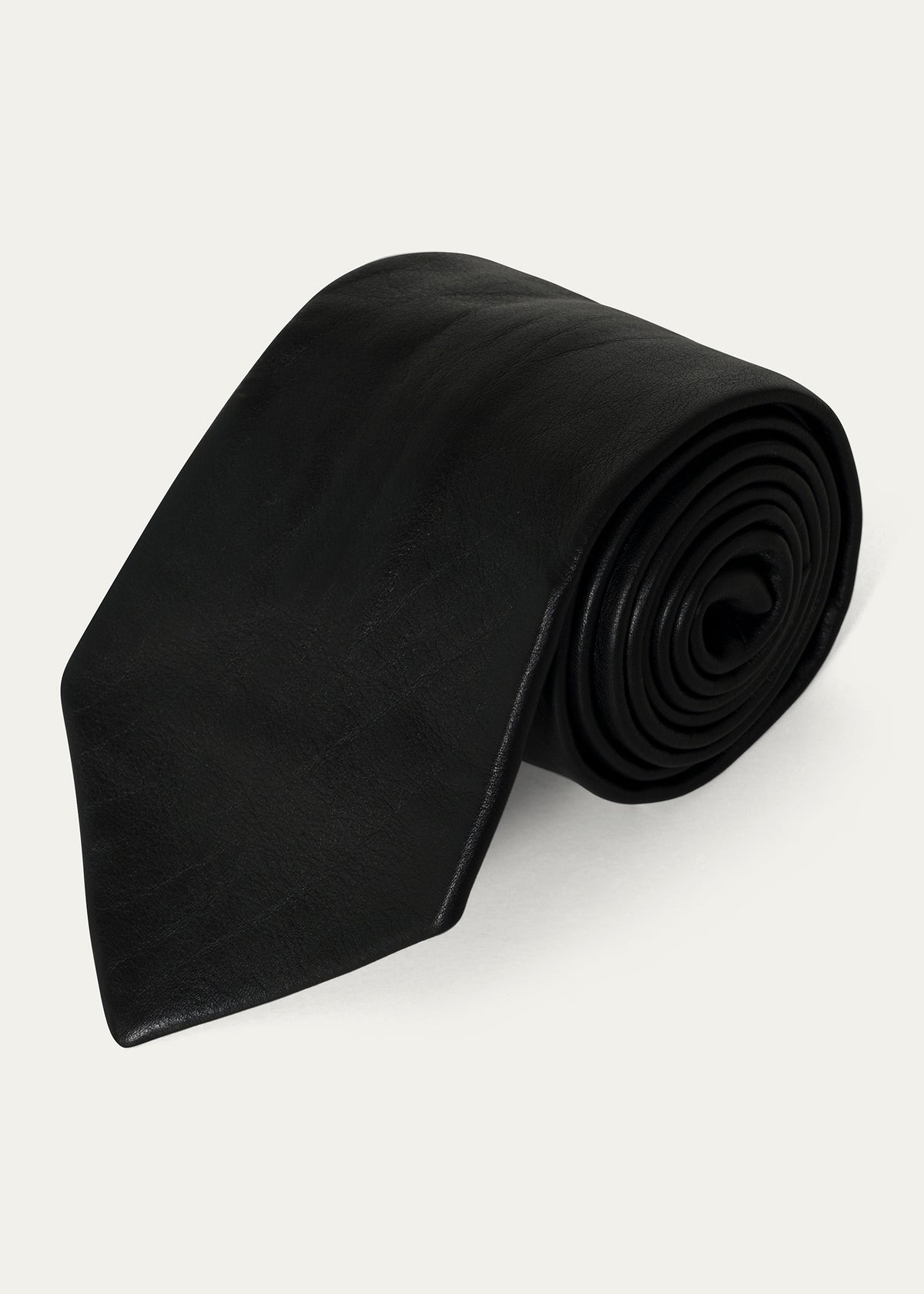 Pierre Blanc  Leather Tie