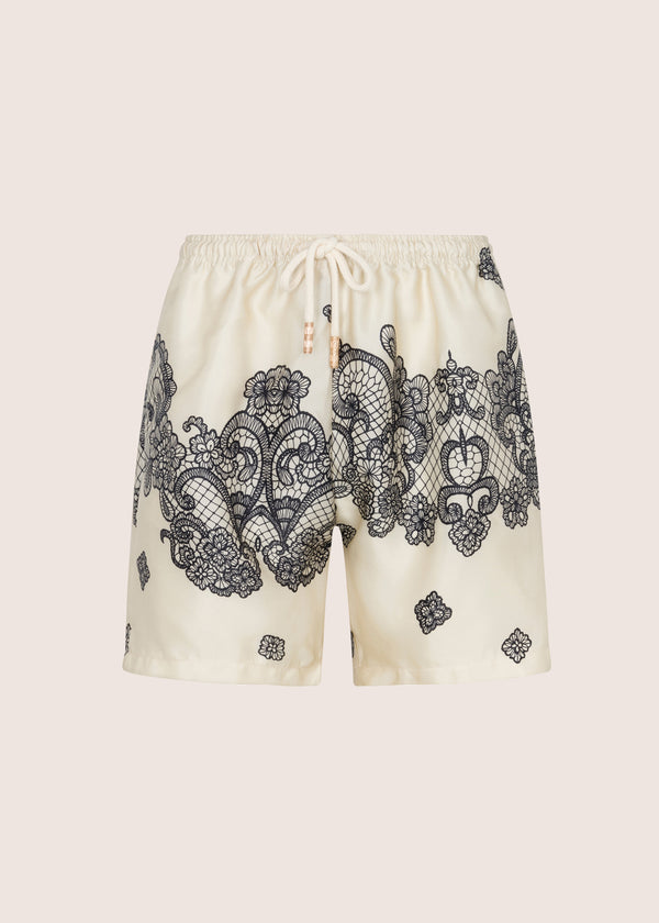 Gazar Silk Shorts