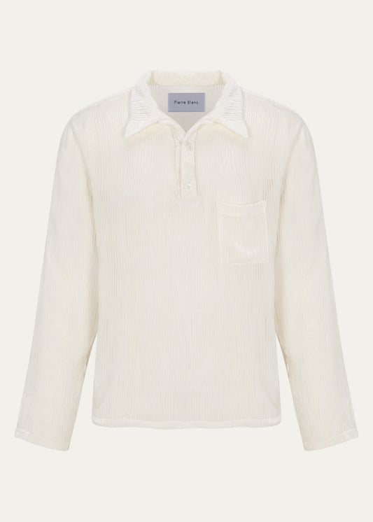 Silk Velet Blouse (Pearl)