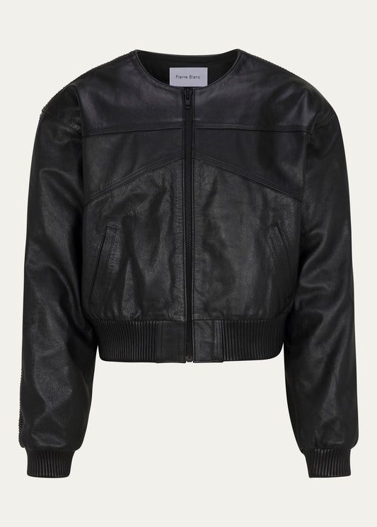 Pierre Blanc Yeng-Yeng Leather Jacket