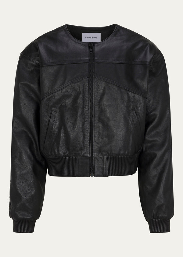 Pierre Blanc Yeng-Yeng Leather Jacket