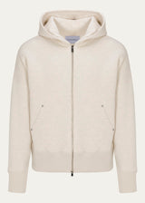 Pierre Blanc Zip Hoodie (Oatmeal)