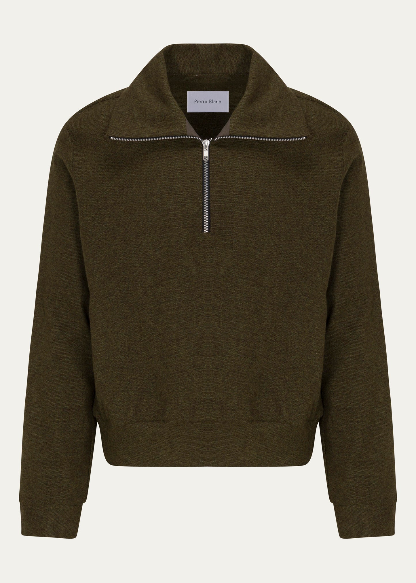 Pierre Blanc Wool Zip Up Jumper