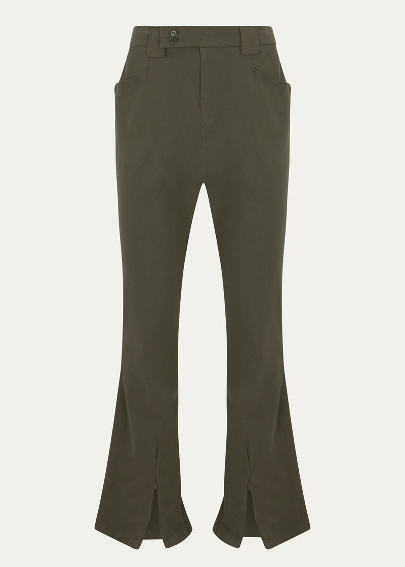 Pierre Blanc Tailored Trouser (Green)