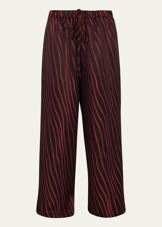 Pierre Blanc Wide-Leg Pants