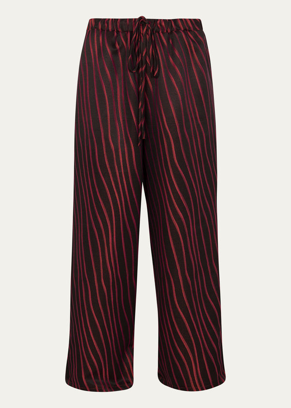 Pierre Blanc Wide-Leg Pants