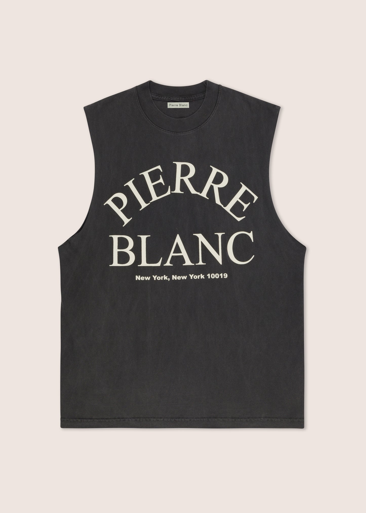 Pierre Blanc Sleeve-less Top