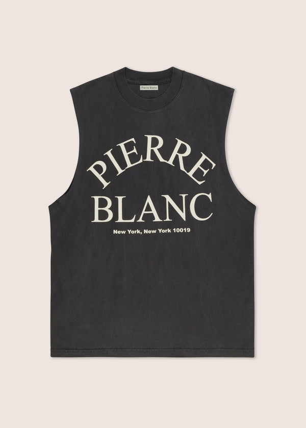 Pierre Blanc Sleeve-less Top